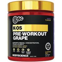 BSc K-OS Pre-Workout Grape 300g