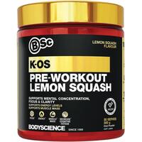 BSc K-OS Pre-Workout Lemon Squash 300g