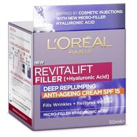 L'Oreal Paris Revitalift Filler SPF 15 Day Cream 50ml