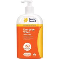 Cancer Council SPF 50+ Everyday Value 500ml