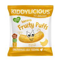 Kiddylicious Banana Fruity Puffs 10g