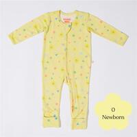 Bambi Mini Co. Wrigglesuit 0 Newborn Elfin Yellow