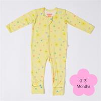 Bambi Mini Co. Wrigglesuit 0-3 Months Elfin Yellow