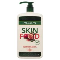 Palmolive Skin Food Quandong Peach Body Wash 1 Litre