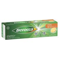 Berocca Energy Orange 15 Effervescent Tablets