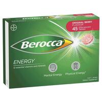 Berocca Energy Original Berry 45 Effervescent Tablets