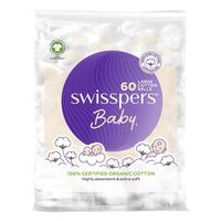 Swisspers Baby Organic Cotton Large Balls 60