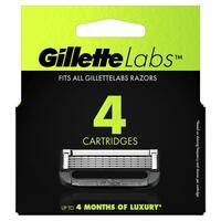 Gillette Labs Razor Blades Cartridges 4 Pack