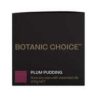 Botanic Choice Candle Plum Pudding 200g
