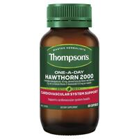 Thompson's One-A-Day Hawthorn 2000mg 60 Capsules