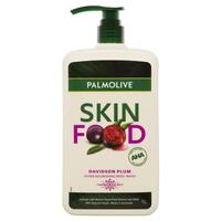 Palmolive Skin Food Davidson Plum Natural AHA Body Wash Soap 1 Litre