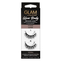 Glam By Manicare Eyelashes Pre Glued Lashes Luxe Keira 22404