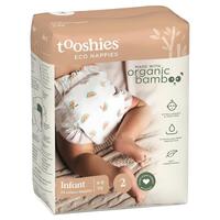 Tooshies Nappies With Organic Bamboo Size 2 Infant 4-8kg 24 Pack