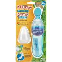 Nuby Silicone Squeeze Feeder With Spoon
