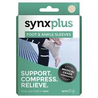 Synxplus Foot & Ankle Sleeve Nude Small