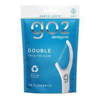 GO2 Dentagenie Double Flosspyx Mint 36 Pack