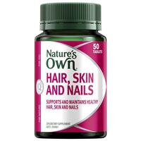 Nature's Own Hair Skin & Nails 50 Tablets