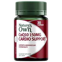 Nature's Own CoQ10 Cardio Support 150mg 30 Capsules