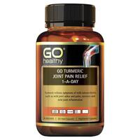 Go Healthy Turmeric Joint Pain Relief 1 A Day 60 Vege Capsules