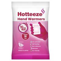 Hotteeze Heat Pads Hand Warmers 10 Pack