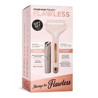 Flawless Finishing Touch Ice Roller & Facial Hair Remover Blush Gen 2 Gift Set