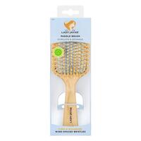 Lady Jayne Paddle Brush (Wooden Brush)