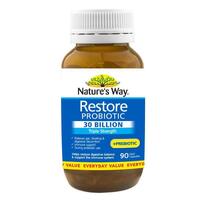 Nature's Way Restore Probiotic 30 Billion 90 Capsules