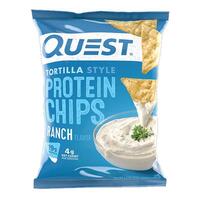 Quest Tortilla Protein Chip Ranch 32g