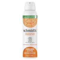 Schmidts Natural Aerosol Sandalwood & Citrus 115ml