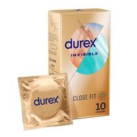 Durex Invisible Close Fit Condoms 10 Pack