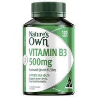 Natures Own Vitamin B3 500mg 120 Tablets