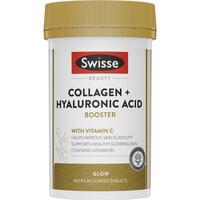 Swisse Beauty Collagen + Hyaluronic Acid Booster 160 Tablets Exclusive Size