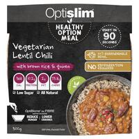 Optislim Healthy Option Meal Vegetarian Lentil Chilli 300g