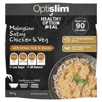 Optislim Healthy Option Meal Malaysian Satay Chicken & Vegetables 300g