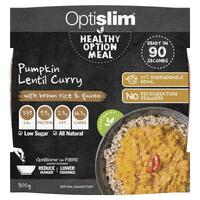 Optislim Healthy Option Meal Pumpkin & Lentil Curry 300g