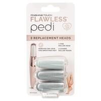 Flawless Finishing Touch Pedi Replacement Heads 3 Pack