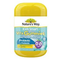 Nature's Way Kids Smart Vita Gummies Probiotic + Prebiotic 50 Pastilles