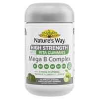 Nature's Way Adult Vita Gummies High Strength Mega B Complex 50 Pastilles