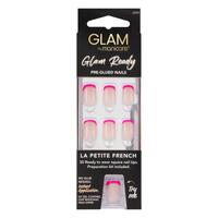 Manicare Glam Ready Pre-Glued Nails 30pcs La Petite French