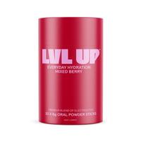 Lvl Up Everyday Hydration Sticks Mixed Berry 30 Pack