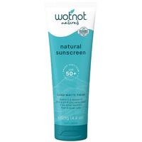 Wotnot Naturals Natural Sunscreen SPF50+ 125g