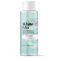 White Glo Mouthwash Whitening Freshmint 500ml