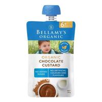 Bellamys Organic Chocolate Custard 6+ Months 120g