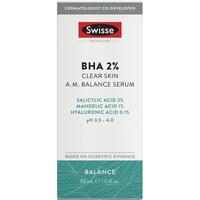 Swisse Skincare BHA 2% Clear Skin AM Balance Serum 30ml