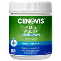 Cenovis Once Daily Mens Multi + Performance 150 Capsules