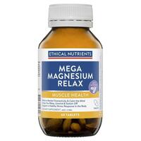 Ethical Nutrients Mega Magnesium Relax 60 Tablets