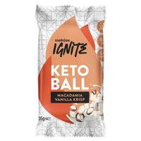 Melrose Ignite Keto Ball Macadamia Vanilla Krisp 35g