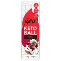 Melrose Ignite Keto Ball Choc Cherry 4 Pack 35g