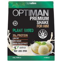 Optislim Optiman Plant Based Shake Vanilla 826g