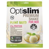 Optislim For Her Plant Based Shake Vanilla 826g Pouch